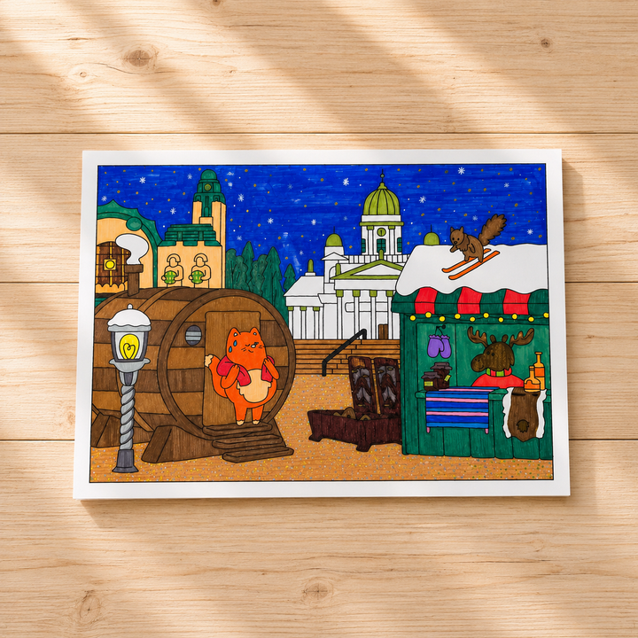 Lucky’s World | Europe City Trip Kleurboek