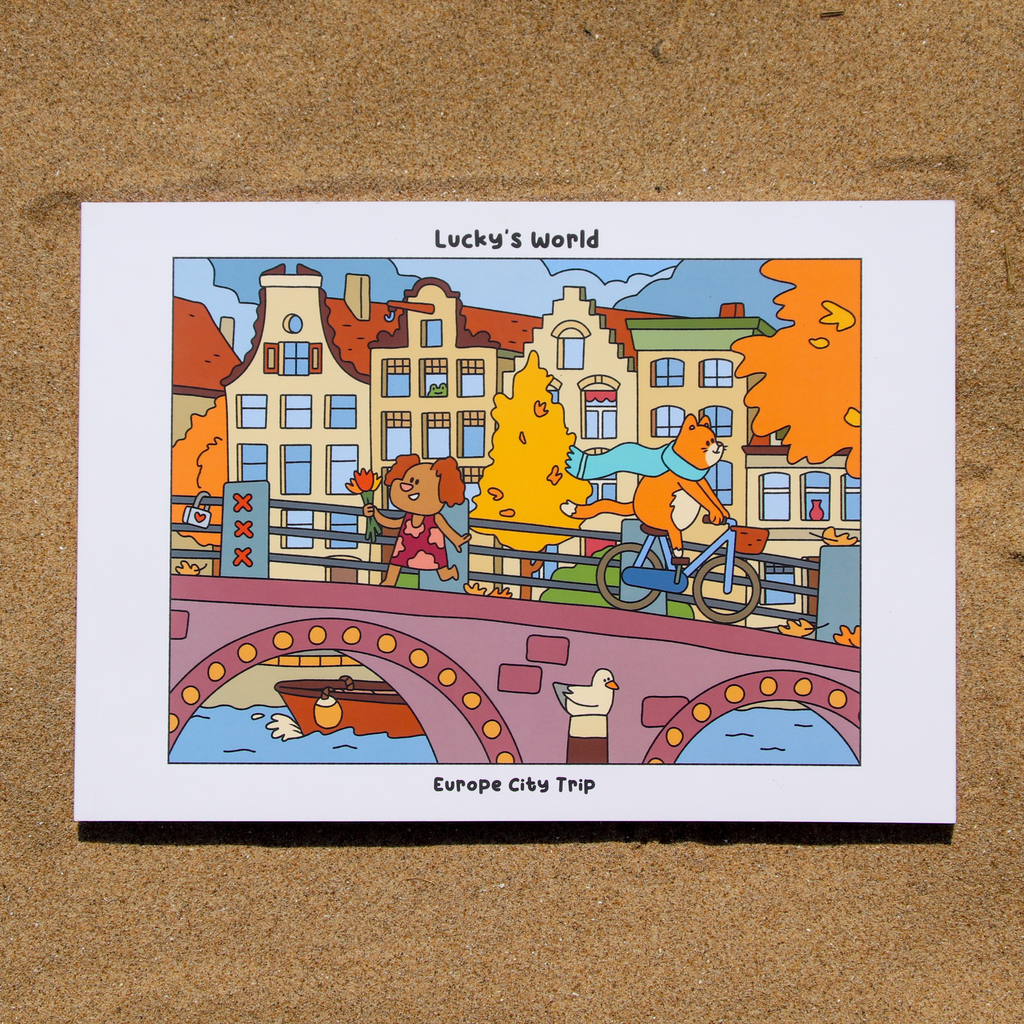 Lucky’s World | Europe City Trip Kleurboek