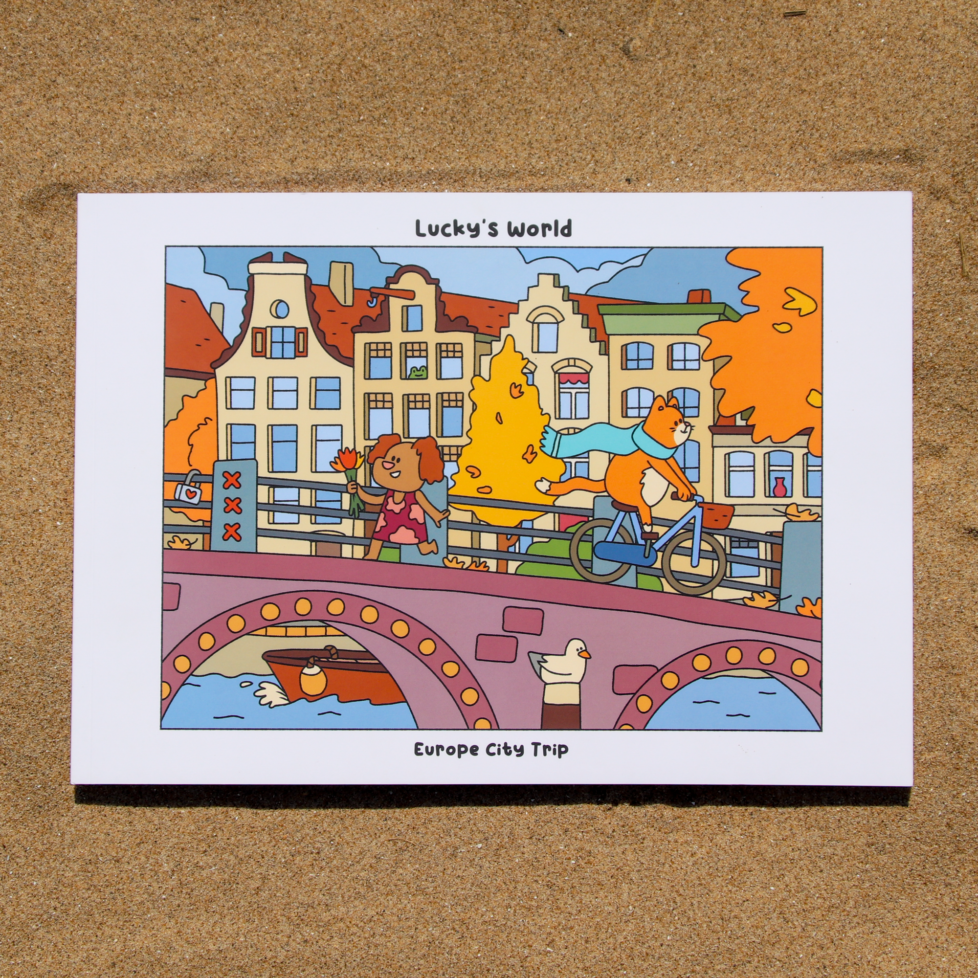 Lucky’s World | Europe City Trip Kleurboek
