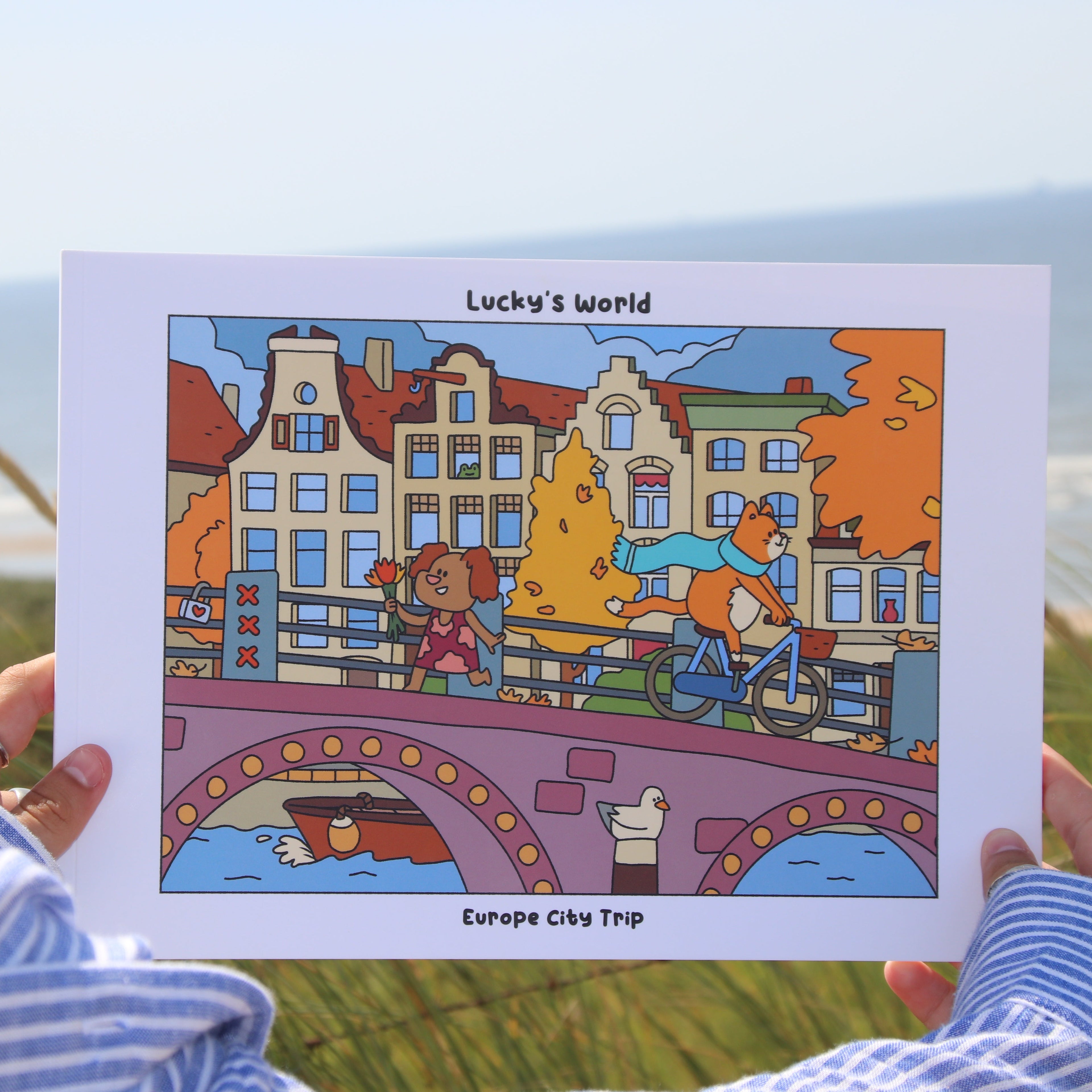 Lucky’s World | Europe City Trip Kleurboek
